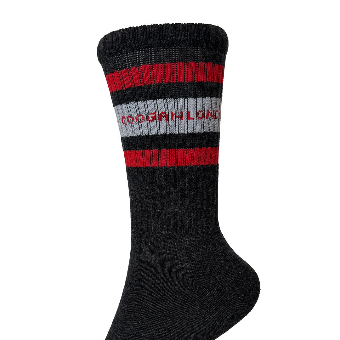 Ribbed cotton socks