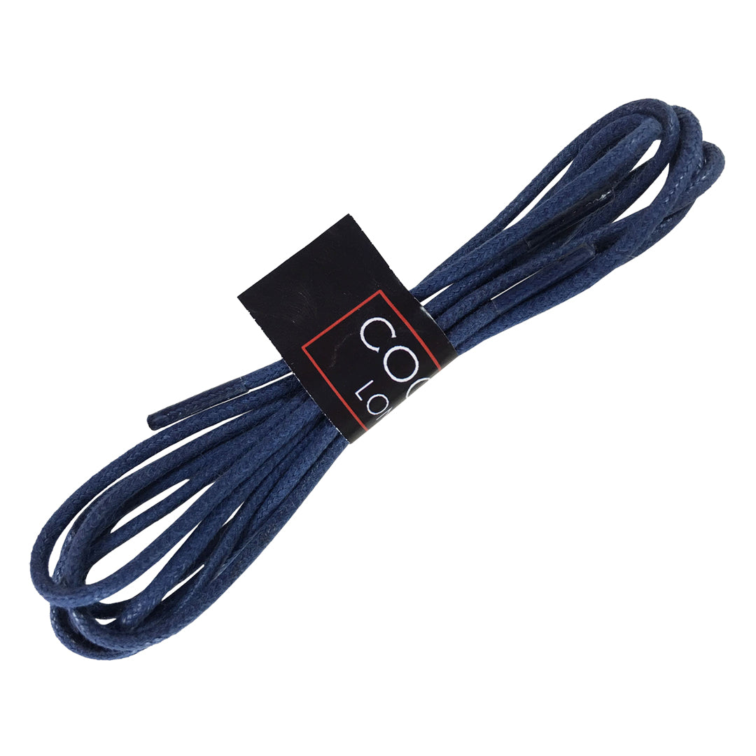 Electric Blue Shoe Laces Thick